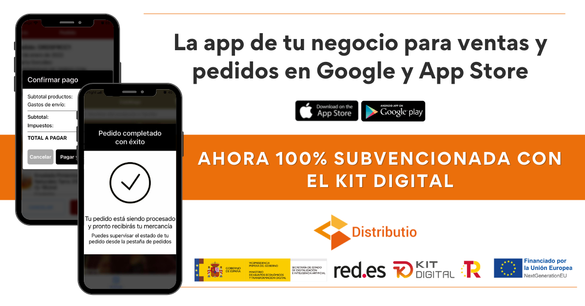 app de ventas y kit digital